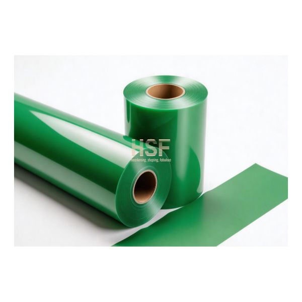 50μm Green CPE Base Film, vivid color, excellent tensile strength, good tear resistance, smooth surface, lamination-compatible, coating-compatible, optional anti-static, surface protection