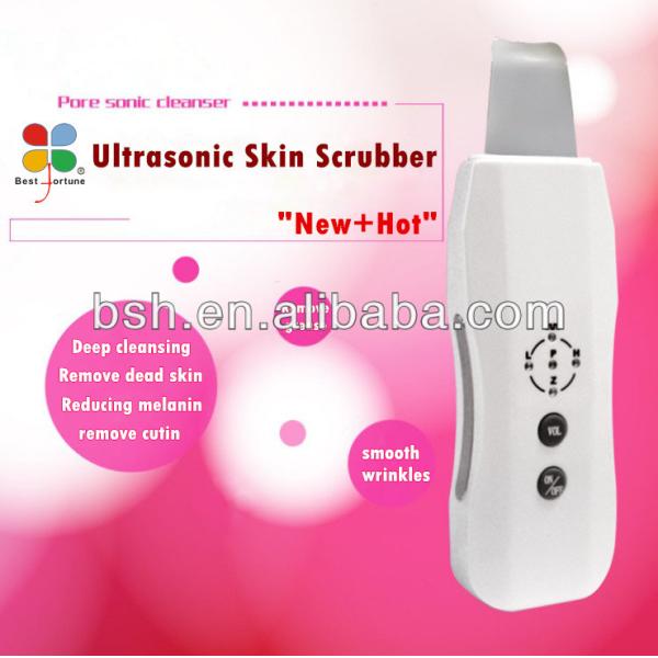 BF1202 Labelle Pore Removal Exfoliating Portable Facial Skin Scrubber Face Lift Ultrasonic Skin Scrubber
