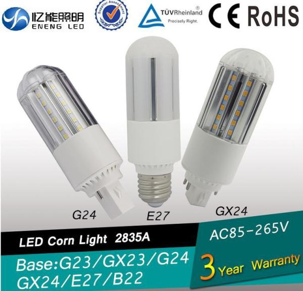 Top quality 360degree G24D lel bulb G24Q 12W 10W 8W 6Wled pl light with smd 2835 led ac85-265V