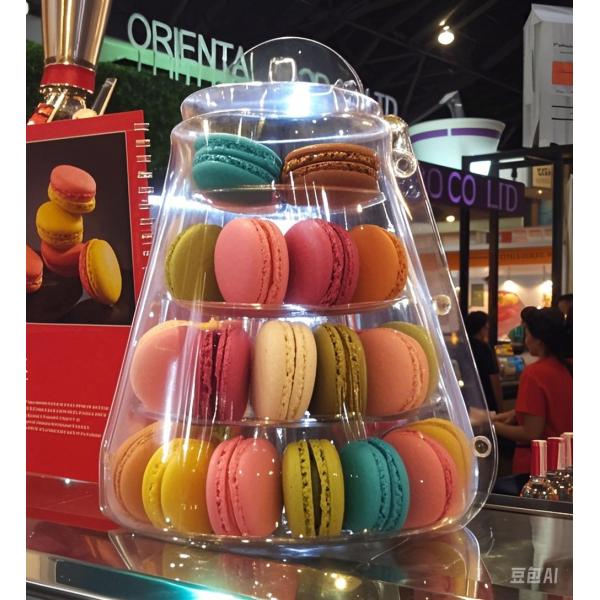 Macaron 48 Packaging Macaron Plastic Trays Macaron Gift Cartons Injection Moulding