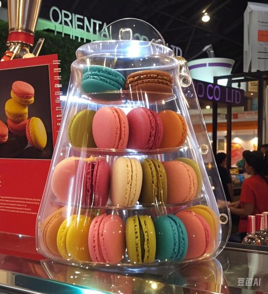 Macaron 48 Packaging Macaron Plastic Trays Macaron Gift Cartons Injection Moulding