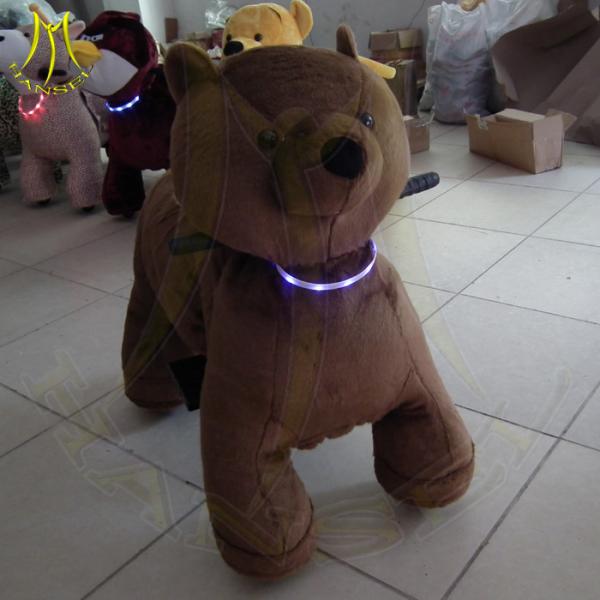 Hansel moving horse toys for kids safari kids animal electric rides zoo scooter happy ride on animal for sales