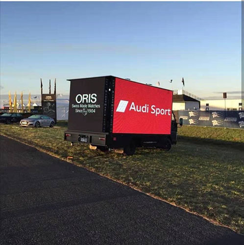 SMD2727 6000nits P4 Outdoor Truck Led Screen 62500pixels/M2