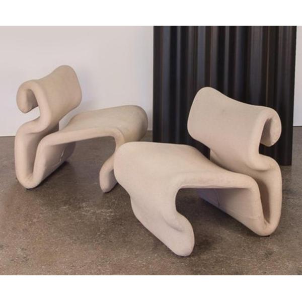 Modern S Shape Single Sofa Recliner lounger Chair For Living Room