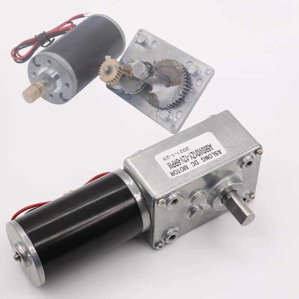 Мотор Righ DC A58sw31zy низкий Rpm 12v двигает под углом малошумный ODM OEM 8000rpm