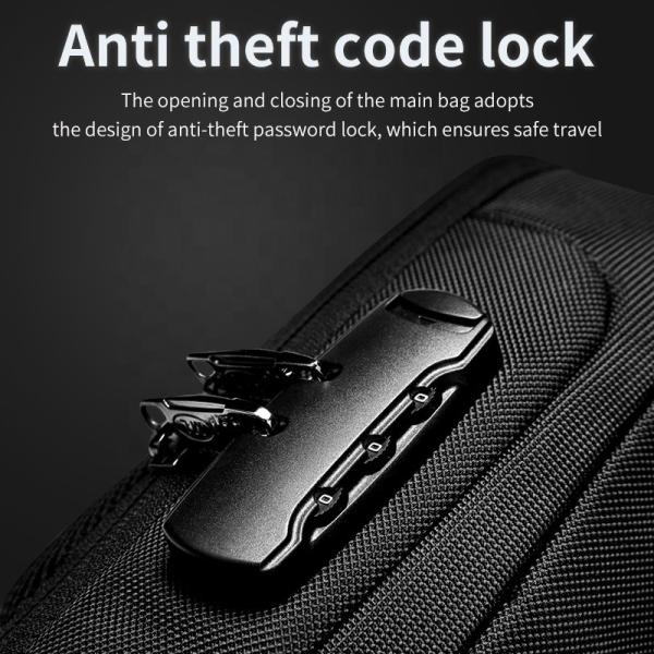 New custom logo Shoulder bag multifunctional waterproof anti theft chest bag men sling bag