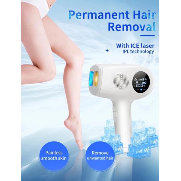 Fast Painless 8 Levels 500000 36W ICE Cool IPL Laser Handset