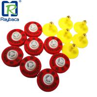 Marques d'oreille animales standard de RFID ISO11784/85 TPU petites imprimées par laser
