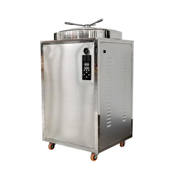 Cogumelo 8KW automático de aço inoxidável da autoclave vertical de alta pressão do esterilizador do vapor