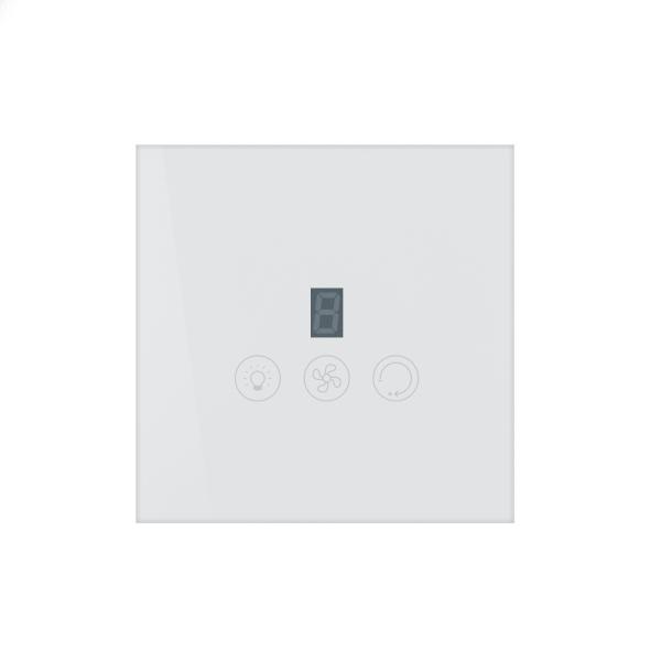 Glomarket Tuya Wifi Smart Fan Switch Voice Control For Fan Speed / Light On Off