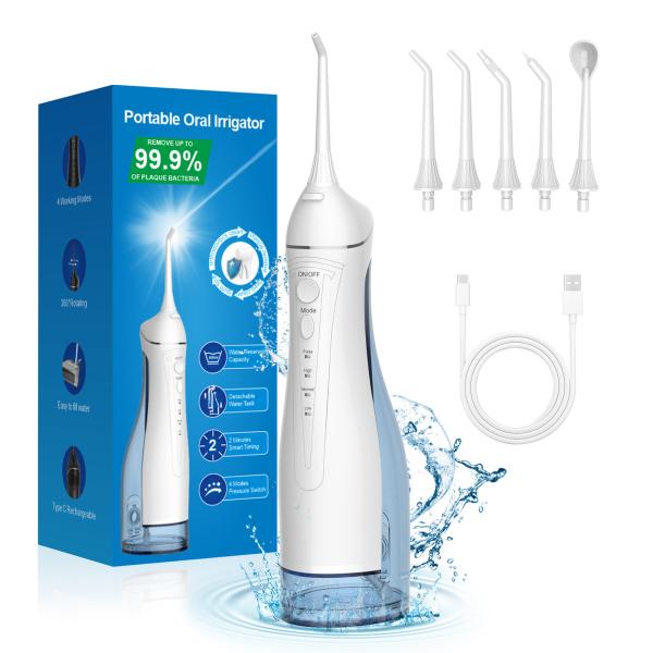 Personal Care Oral Hygiene Teeth Cleaning Water Flosser High Pressure Water Jet Flosser
