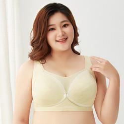 Cotton Breathable Pregnancy Nursing Bra Seamless Plain Dyed Big Pregnancy Sports Bra