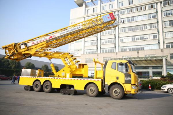 22m Bridge Inspection Platform Under Bridge Access Structure Mounted With Truck