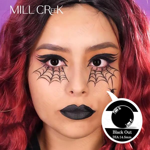 объектив моды контактных линзов Cosplay контактных линзов черноты хеллоуина OEM новый