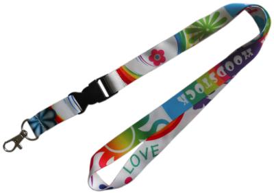 Cool Lanyard Plastic Holder Washable Breakaway Silkscreen Printing