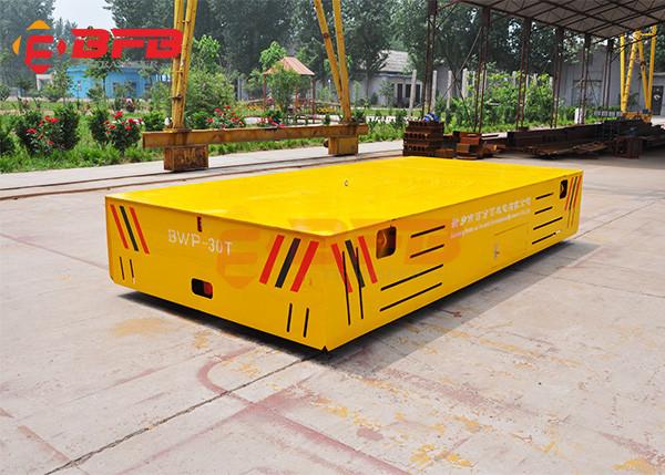 Large Mold Trackless Carriage Motorized Transfer Cart