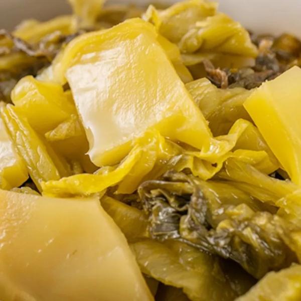 Вкус маринованной зелени горчицы, китайская квашеная капуста, кулинарные приправы