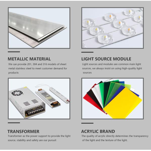 Printed 3D LED Acrylic Signage