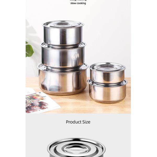 Hot Sale Restaurant Soup Pot Stainless Steel Cookware Pots Ollas Cooking Ware Set Cooking Pot With Lid