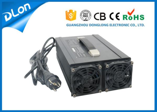 electric city bus battery charger 2000w 12v lead acid / li-ion/ lifepo4 auto rickshaw charger