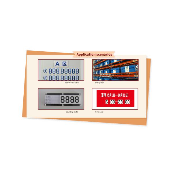 10mm Thick Countdown Timer Clock Mechanical Flip Scoreboard For Shopping Malls