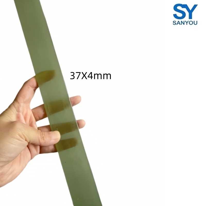 A+ Grade Transparent Fiberglass Strips 37mm × 4mm / 5mm / 6mm | Archery Bow Limb Making Material