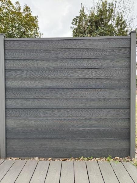 Sliding Finish Waterproof and Weather Resistant WPC Exterior Wall Siding Panel 156MM*21MM