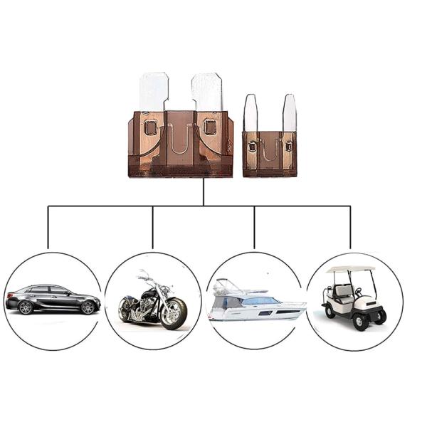 Ассортимент взрывателя лезвия 100PCS 120PCS автомобильный с пластиковой коробкой