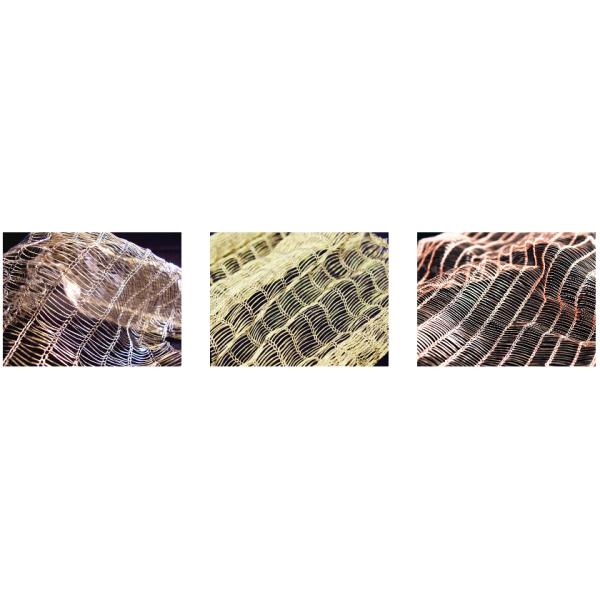 Stainless Steel Mesh Laminated Glass Modern Spaces Decorative Partitions Walls Ceiling Accents ISO Custom Cutting