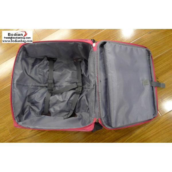 cheap soft sided 16'' laptop trolley luggage ,suitcases from Baigou China