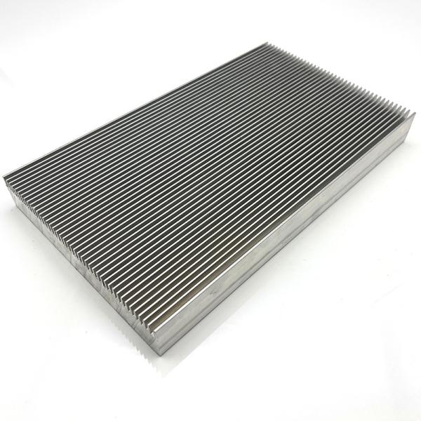 Support Customization Anodizing CNC Aluminum Comb Radiator LED Close Tooth Heat Sink Extrusion Parts