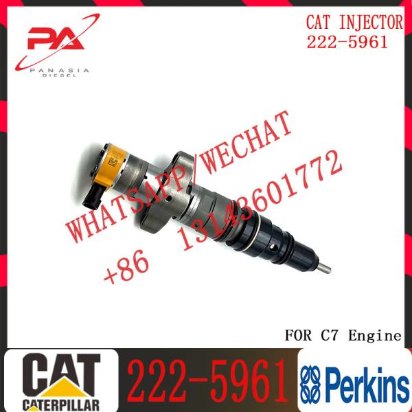 Новые инжекторы топлива двигателя дизеля дизельного топлива C-7 222-5961 для двигателя дизельного корабля - промышленное C7