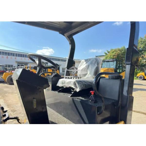 4 тонны двойной барабанный вибрационный дорожный ролик LTC204 Гидравлический привод 26,5кВт