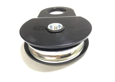 preto de aço da recuperação dos acessórios do bloco de polia 4x4 do guincho 8T Off Road para ajustar o cabo