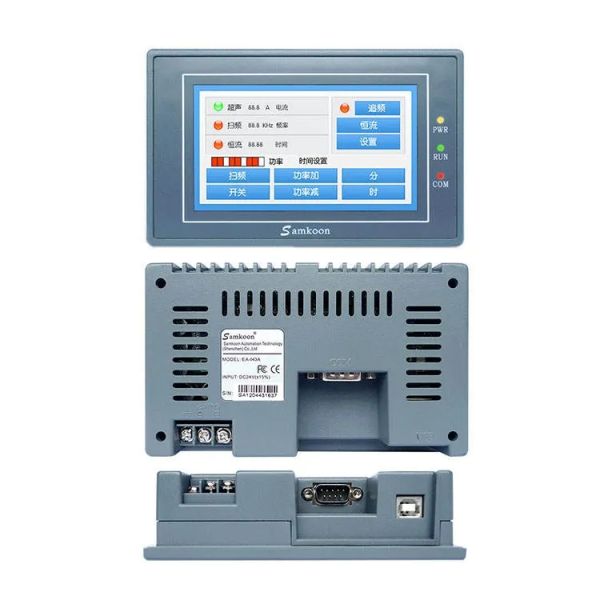 7 Inch Human Machine Interface 8GB Industrial Touch Screen HMI IP65 With Supporting Modbus Protocol