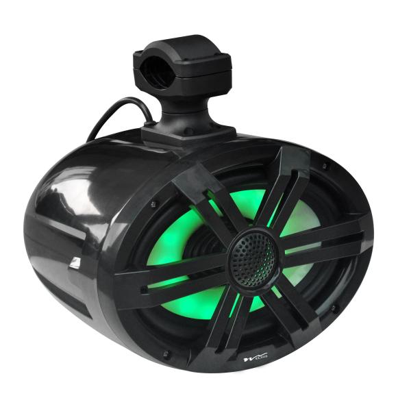 300W Boat Tower Speakers LED Marine Lights 4 Ohms IP65 Waterproof