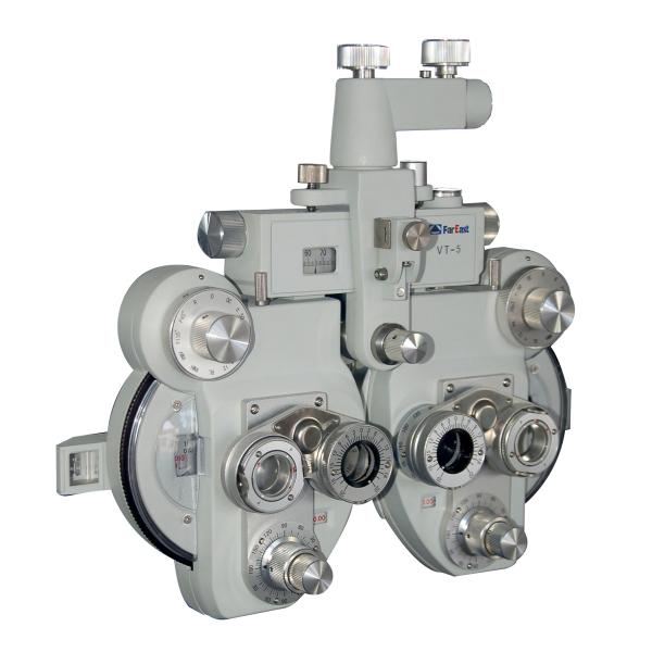 VT-5A Optometric Manual Phoropter , Eye Examination Equipment Butterfly Shape