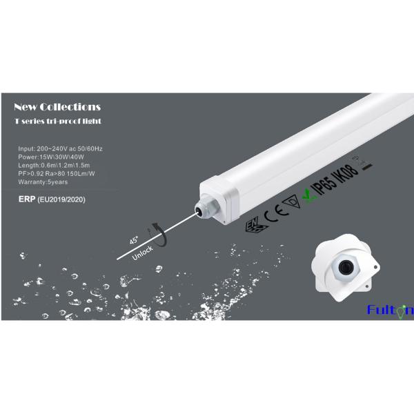 Свет 150cm 60W 150lm/W половой доскы СИД IP65 Triproof линейный