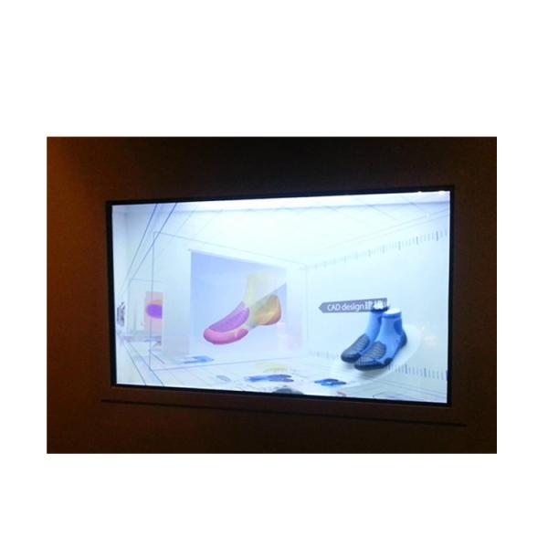 Smart 4k Transparent LCD Screen 60 Inch Android 5.1 Wide Viewing Angle High Resolution