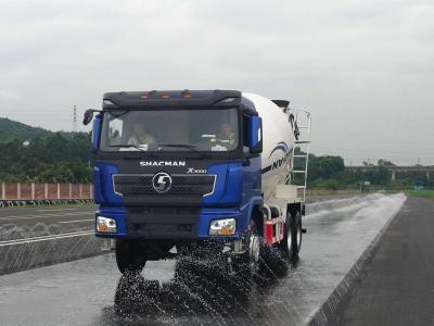 X3000 Concrete Transport Truck 8x4 375hp Shacman Mixer EuroV White
