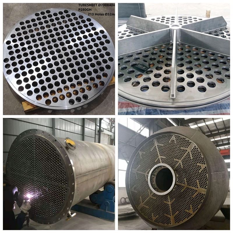 Титан Tubesheet Gr2 SS одетый для химической промышленности теплообменного аппарата