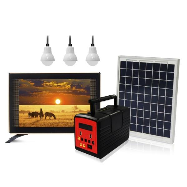 All In One Mini Solar Power System For Home , 11.1V 13000mAh Home Solar System Kits