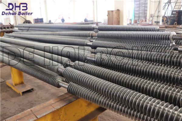 Carbon Or Stainless Steel Solid Fin Tube Boiler Accessories 1 Year Warranty