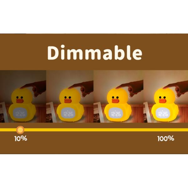 Lâmpada de toque de silicone para crianças