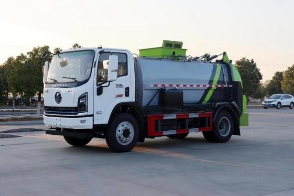 Advanced 5121TCABEV Electric Kitchen Waste Collection Truck Eco-Friendly for Custom's Requirement Pure Electric Energy