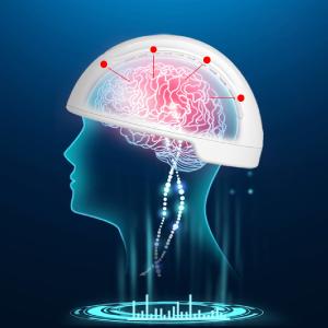 Medical Brain Neuron Stimulator 810nm Transcranial PBM Helmet For Brain Cell