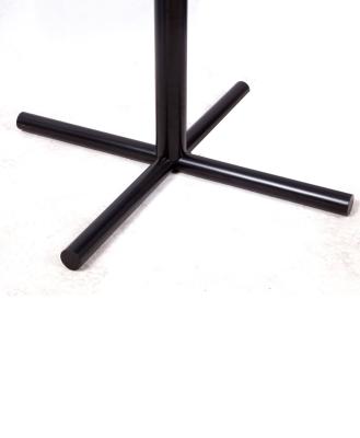 Metal Dining Room Table Legs Restaurant Table bases Black Wrinkle Powder Coated