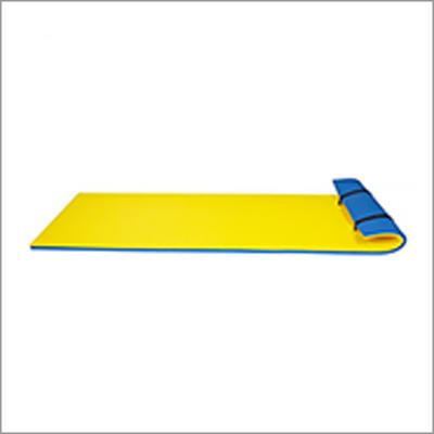 A associação de flutuação amarela Mats For Sunbathing Water Sports da espuma toma parte num piquenique