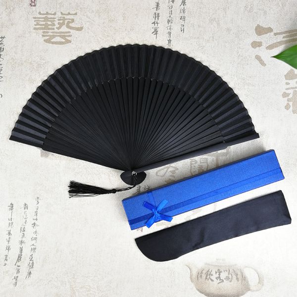 High Quality Personalized Japanese Bamboo Silk Hand Held Fan Bamboo Hand Fan With Flowers