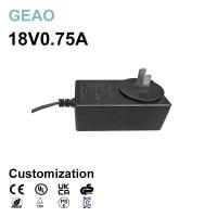 18V 0.75A Wall Mounted Power Adapters For Currency Scooter TV Hair Trimmer Ps4